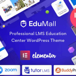 EduMall - Professional LMS Education Center WordPress Theme