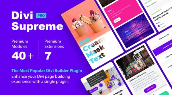 Divi Supreme Pro