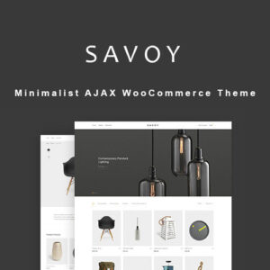 Savoy Minimalist AJAX WooCommerce Theme - v2.6.0