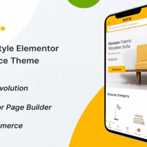 Aora - Home & Lifestyle Elementor WooCommerce Theme v1.0.9