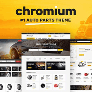 Chromium - Auto Parts Shop WordPress WooCommerce Theme v1.3.17