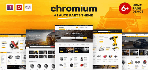 Chromium - Auto Parts Shop WordPress WooCommerce Theme v1.3.17