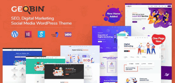 GeoBin | Digital Marketing Agency, SEO WordPress Theme