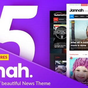 Jannah News – Newspaper Magazine News AMP BuddyPress - v5.4.3