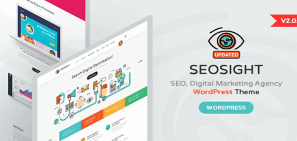 Seosight - SEO, Digital Marketing Agency WP Theme with Shop