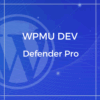 WPMU DEV Defender Pro