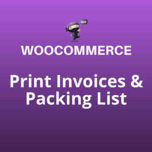 WooCommerce Print Invoices & Packing Lists